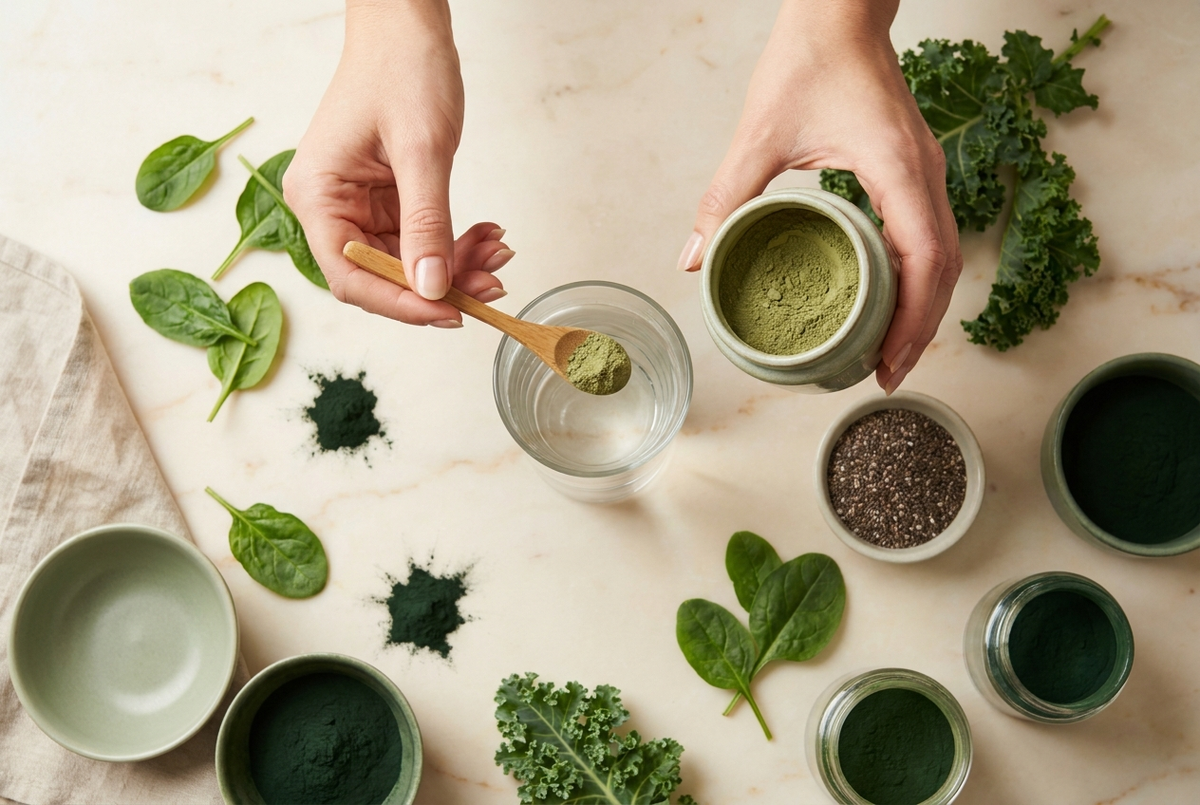 Organic Greens 101: What to Look For in a Quality Superfood Powder
