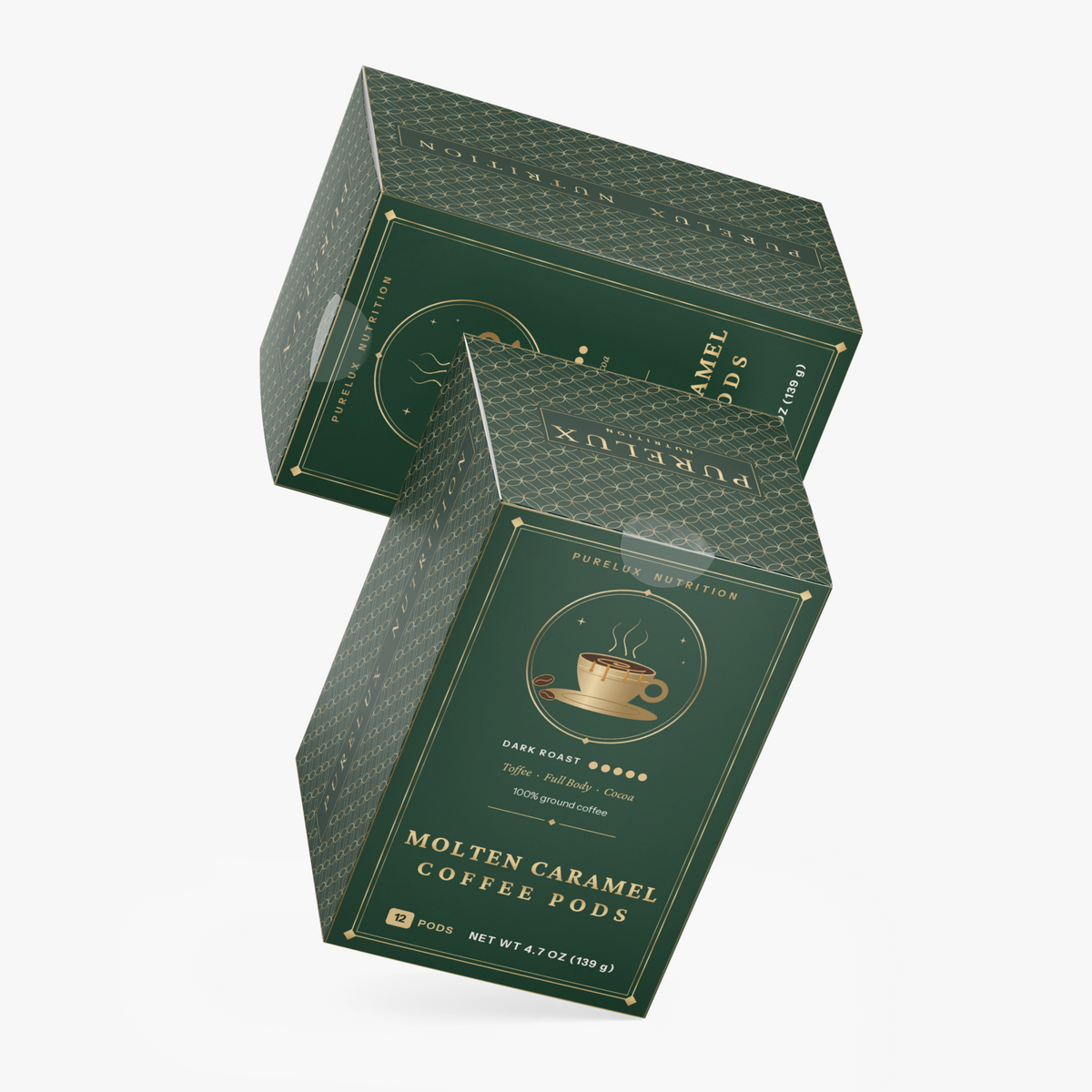 Molten Caramel Coffee Pods (Dark Roast)